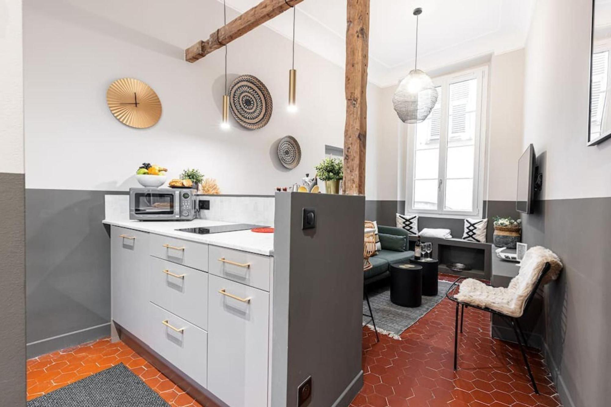 La Croix - Old Town Modern Apartment - 2 Bedrooms ニース エクステリア 写真